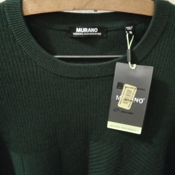 NWT Murano Sz XL green Sweater 'Modern Performance' - Picture 4 of 6